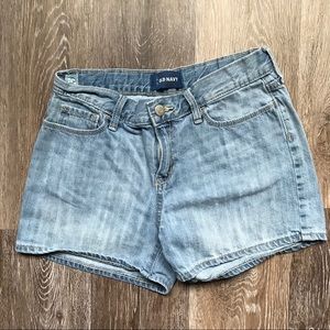 Old navy boyfriend denim shorts 14 regular
